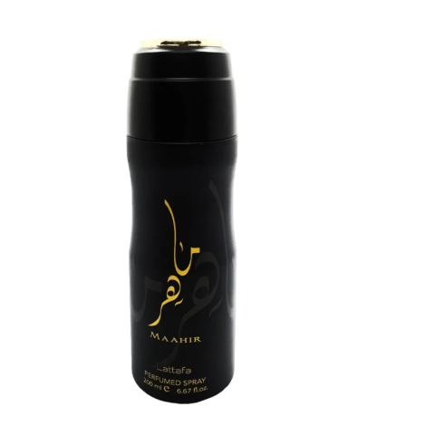 lattafa maahir deodorant body spray 200 ml